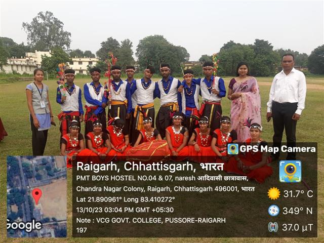 VCG Govt. College, Pussore,Raigarh, Dist:-Raigarh,Chhattisgarh 496440-Participated in Kul Utsav Program 